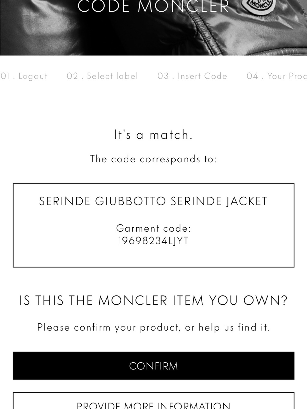 Moncler Serinde Giubbotto Jacket - Picture 8 of 8